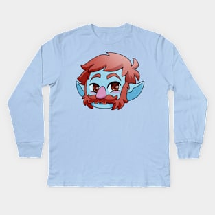 Bagger Chibi Kids Long Sleeve T-Shirt